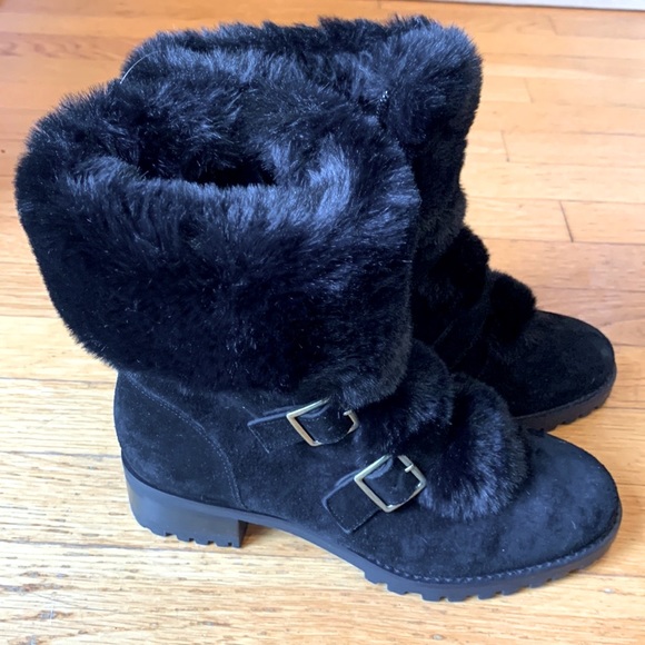 TALBOTS/UNISA WOMENS SUEDE BOOTS - Picture 2 of 5